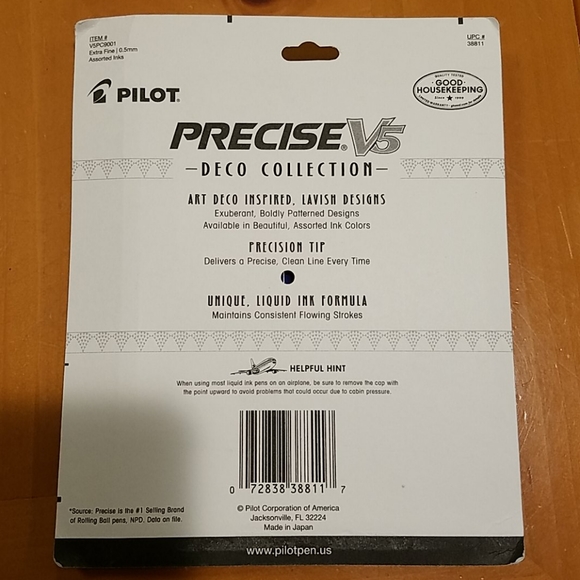 Pilot precise v5 premium rolling ball  new 9 pens - Picture 2 of 2